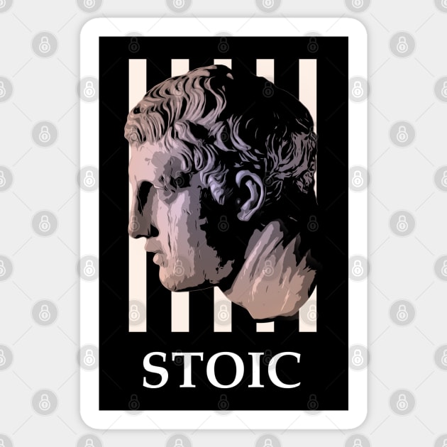 Stoic Discobolus I Sticker by NoMans